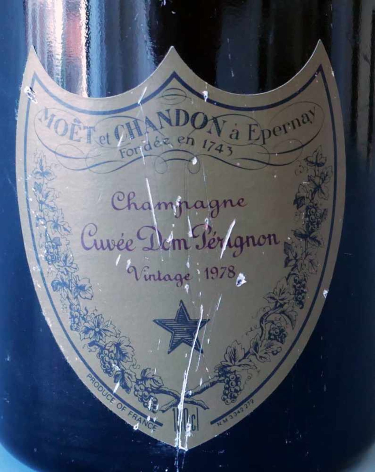 Moët ChandonChampagne Cuvée Dom Perignon Vintage, Jahrgang 1978, Inhalt 1500 ml. Épernay, Marne, - Bild 2 aus 3