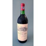 Chateau MalescasseCru Bourgeois, Jahrgang 1976, Inhalt 1500 ml. Margaux, Bordeaux, Westfrankreich.