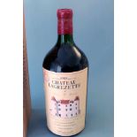 Chateau LagrezetteJahrgang 1989, Inhalt 3000 ml, Cahors, Südwestfrankreich. Durchgehend