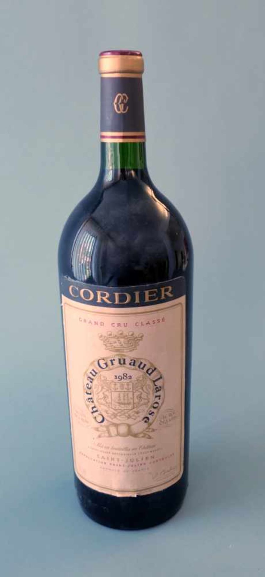 Chateau Gruaud LaroseGrand Cru Classé D. Cordier, Jahrgang 1982, 2 Flaschen à 1500 ml. Saint-