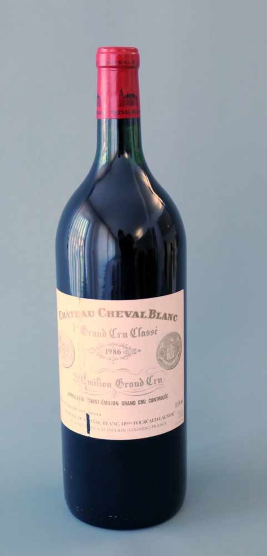 Chateau Cheval BlancGrand Cru Classé, Jahrgang 1986, Inhalt 1500 ml. Saint-Émilion, Bordelais,