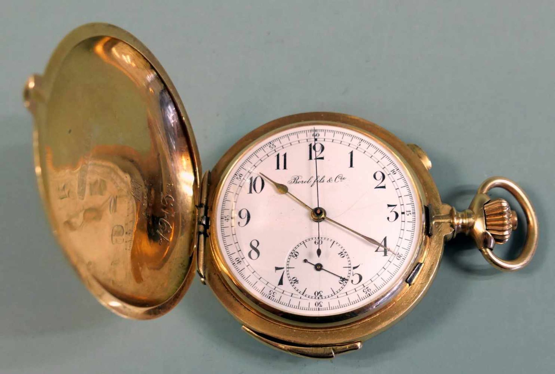 Borel Fils & Co., Savonette Taschenuhr