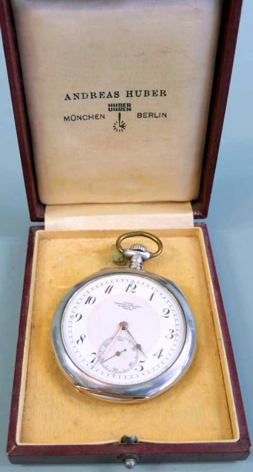 Glashütte, Silber-Savonnette - Bild 3 aus 5