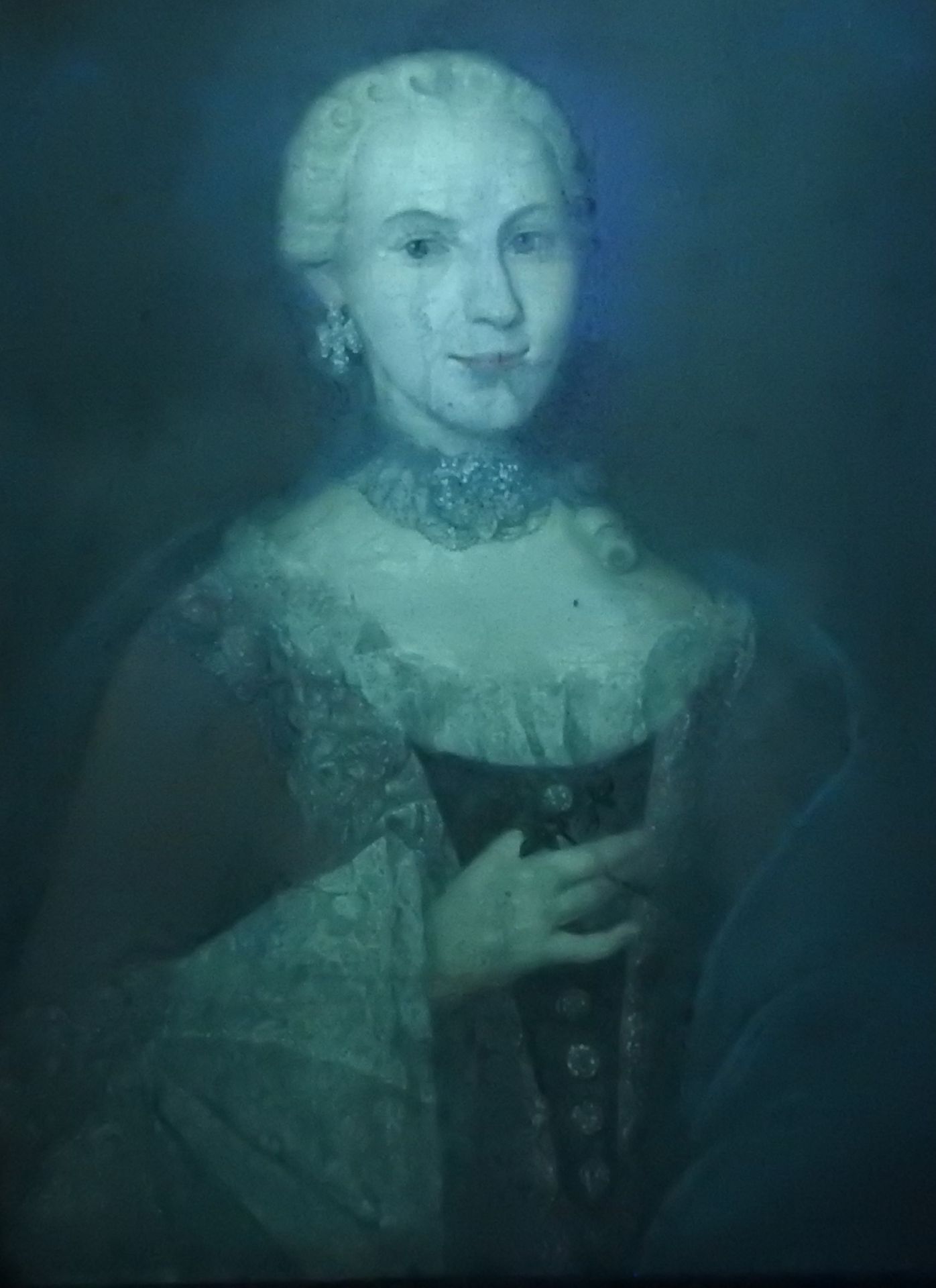 Portrait einer barocken Dame - Image 5 of 6