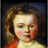 Portrait eines jungen MädchensÖl/Leinwand auf Hartfaserplatte doubl. Ein junges, rot