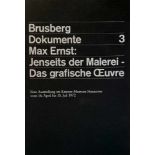 Ernst, Max (1891 - 1976)Brusberg Dokumente 3 (1972) mit beigefügter Lithographie 32,5 x 22 cm.