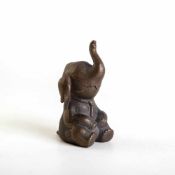 Elefant, Wendelin von LoriotBronze, H.: 10 cm.