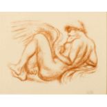 Maillol, Aristide, (1861 Banyul-sur-Mer- 1944 Marlyle-Roy )."Femme en Berceau, Bras droit levé au-