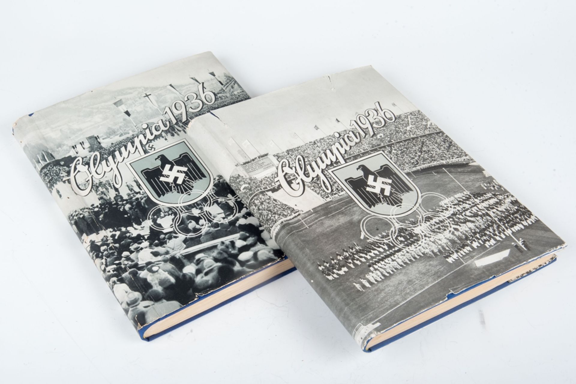 Sammelbilder Alben, Band 1 und 2, 1936 Der Olympischen Spiele in Berlin und Garmisch-Partenkirchen .