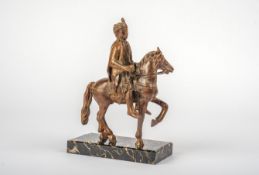 Karl der Große -Die Reiterstatuette-