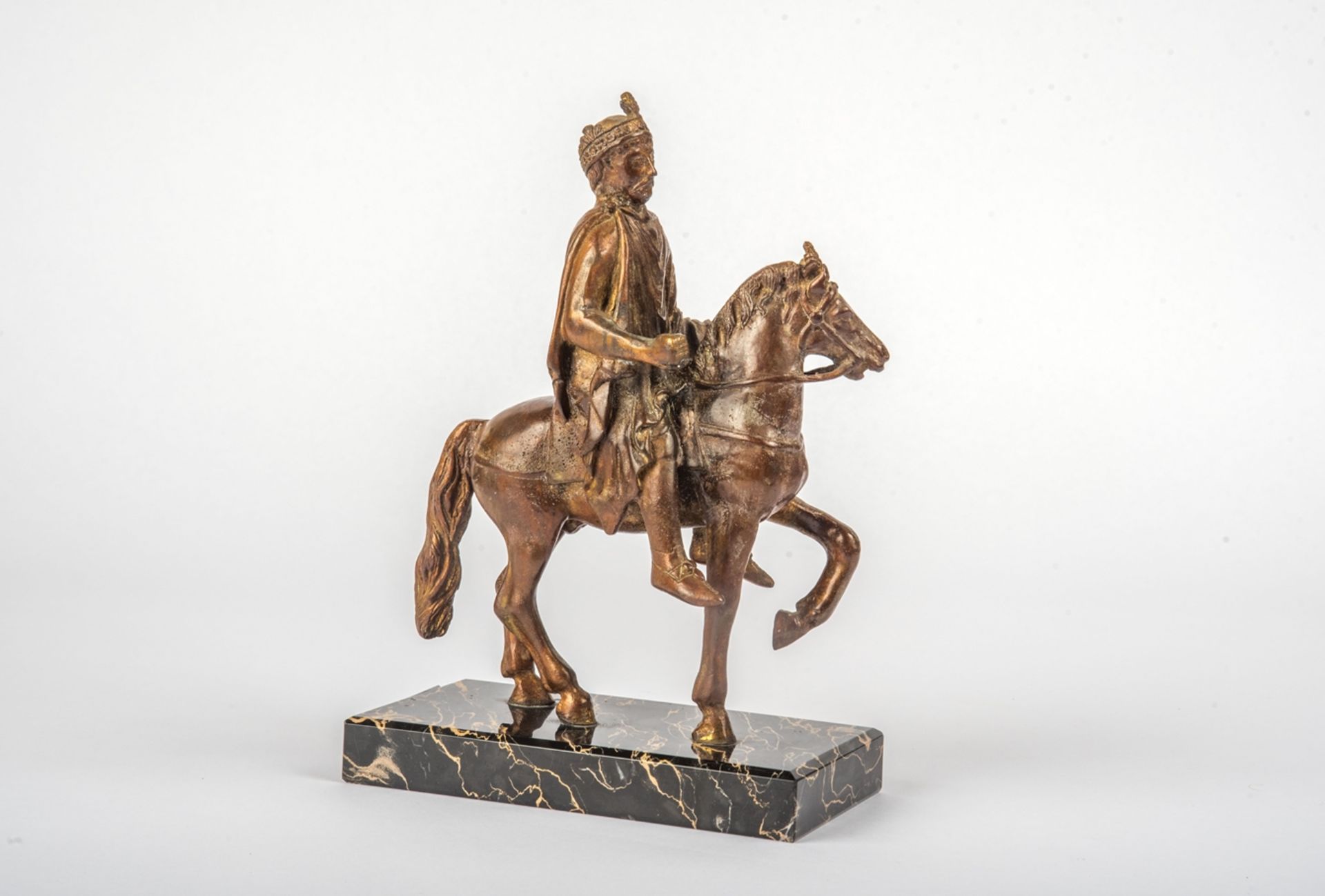 Karl der Große -Die Reiterstatuette-