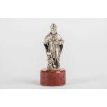 Kleine Silber Skulptur, Bischof Eligius v. Noyon
