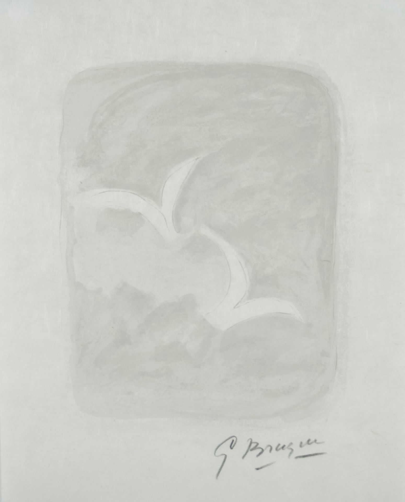 Georges Braque1881 Argenteuil - 1963 ParisBegann 1899 eine Lehre als Dekorationsmaler; besu