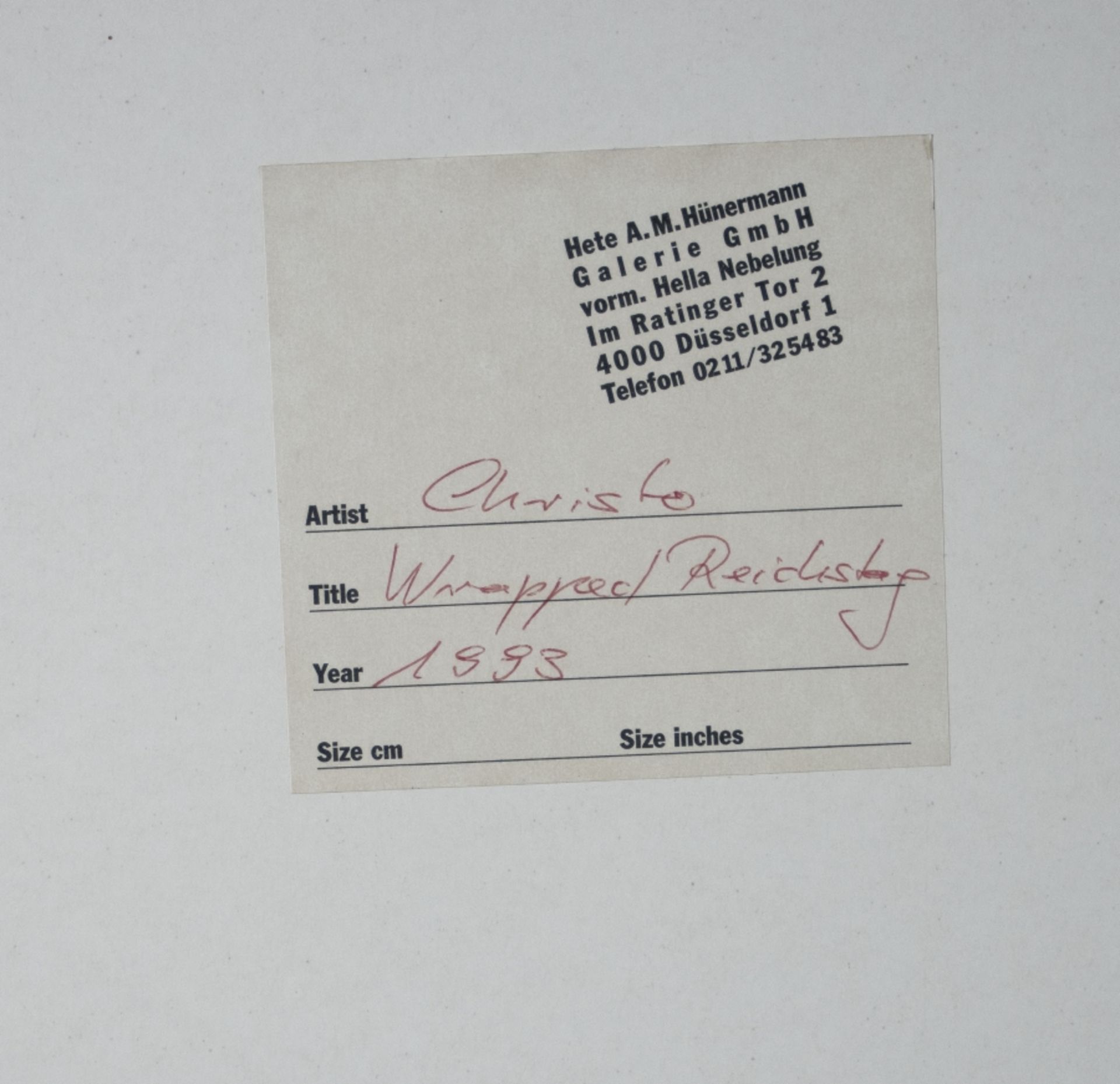 Christo und Jeanne-Claude1935 Gabrowo (Bulgarien) - 2020Mitglied des "Nouveau Réalisme" (fr - Bild 2 aus 2