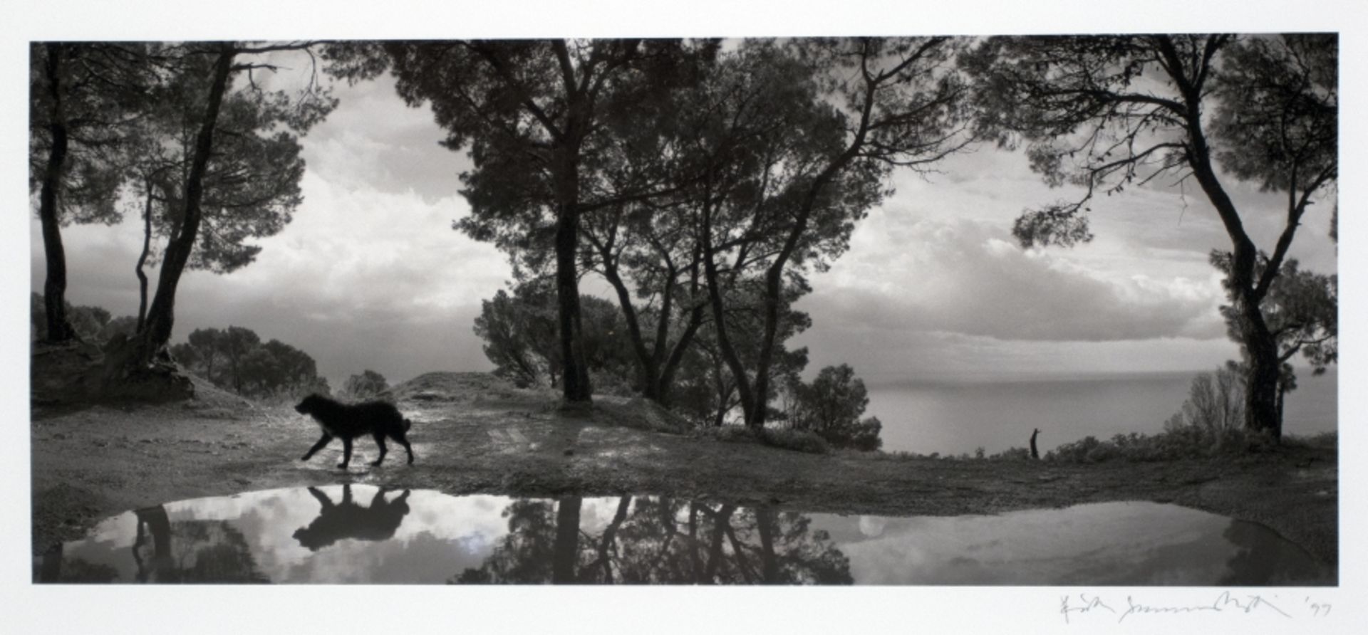 Pentti Sammallahti1950 HelsinkiCilento, ItalieFotografie, Silbergelantineabzug auf Papi