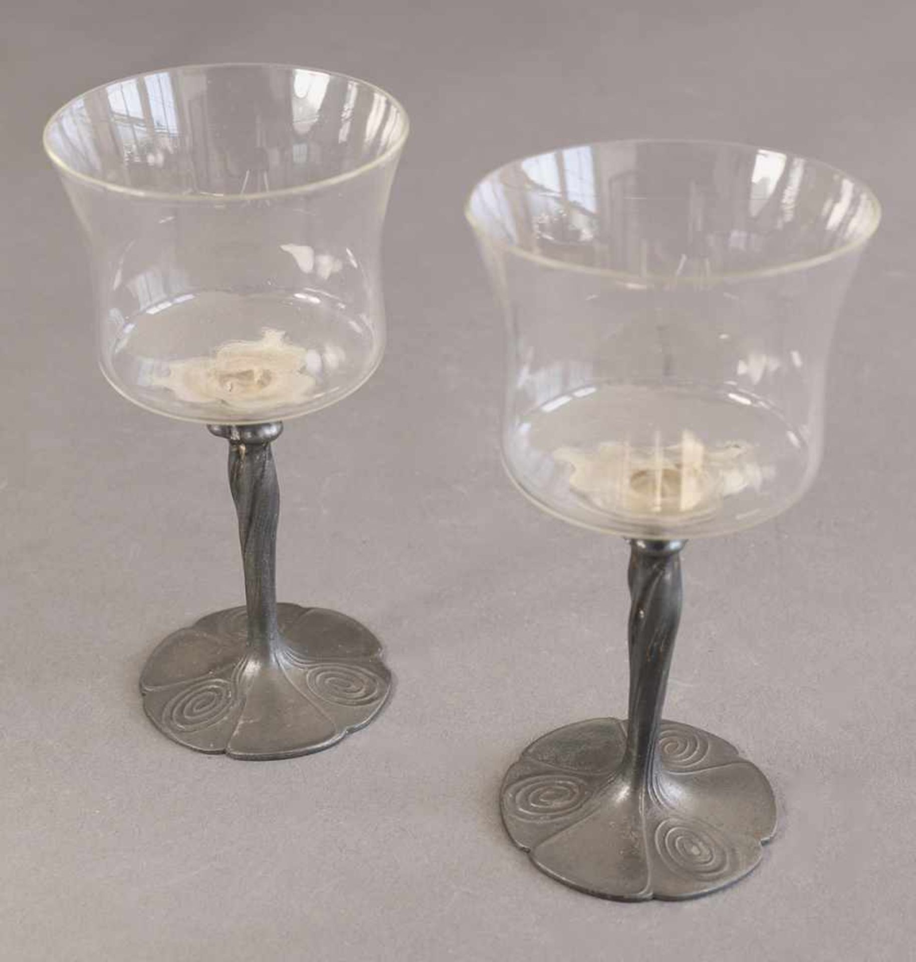 Orivit A.G., KölnOrivit, 2 wine glasses Mod. 23342 wine glasses Mod. 2334. About 1900. Glass, - Bild 3 aus 3