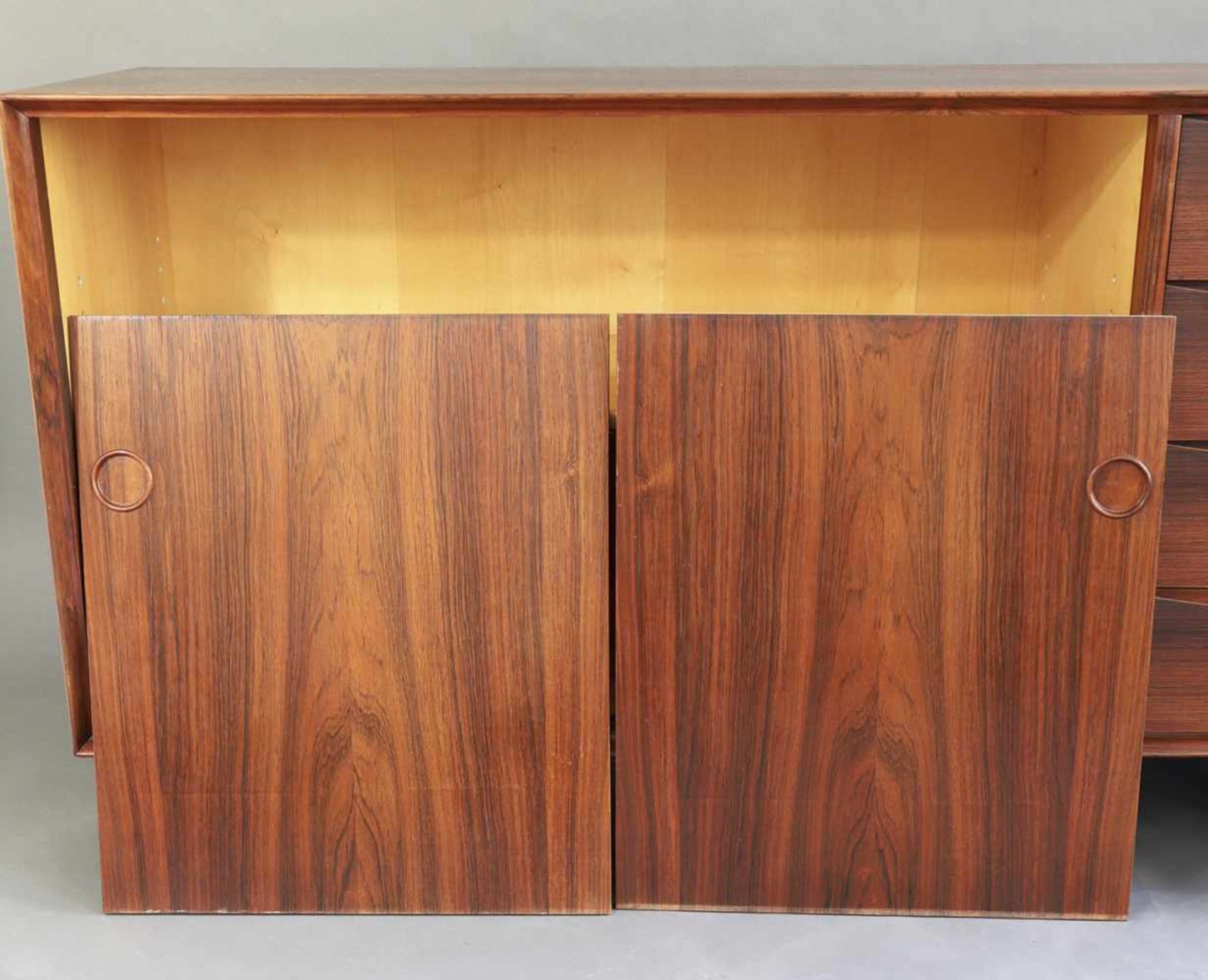 Arne VodderSibast Furniture Co., DänemarkArne Vodder Sibast Sideboard coloured DoorsSideboard with - Bild 5 aus 5