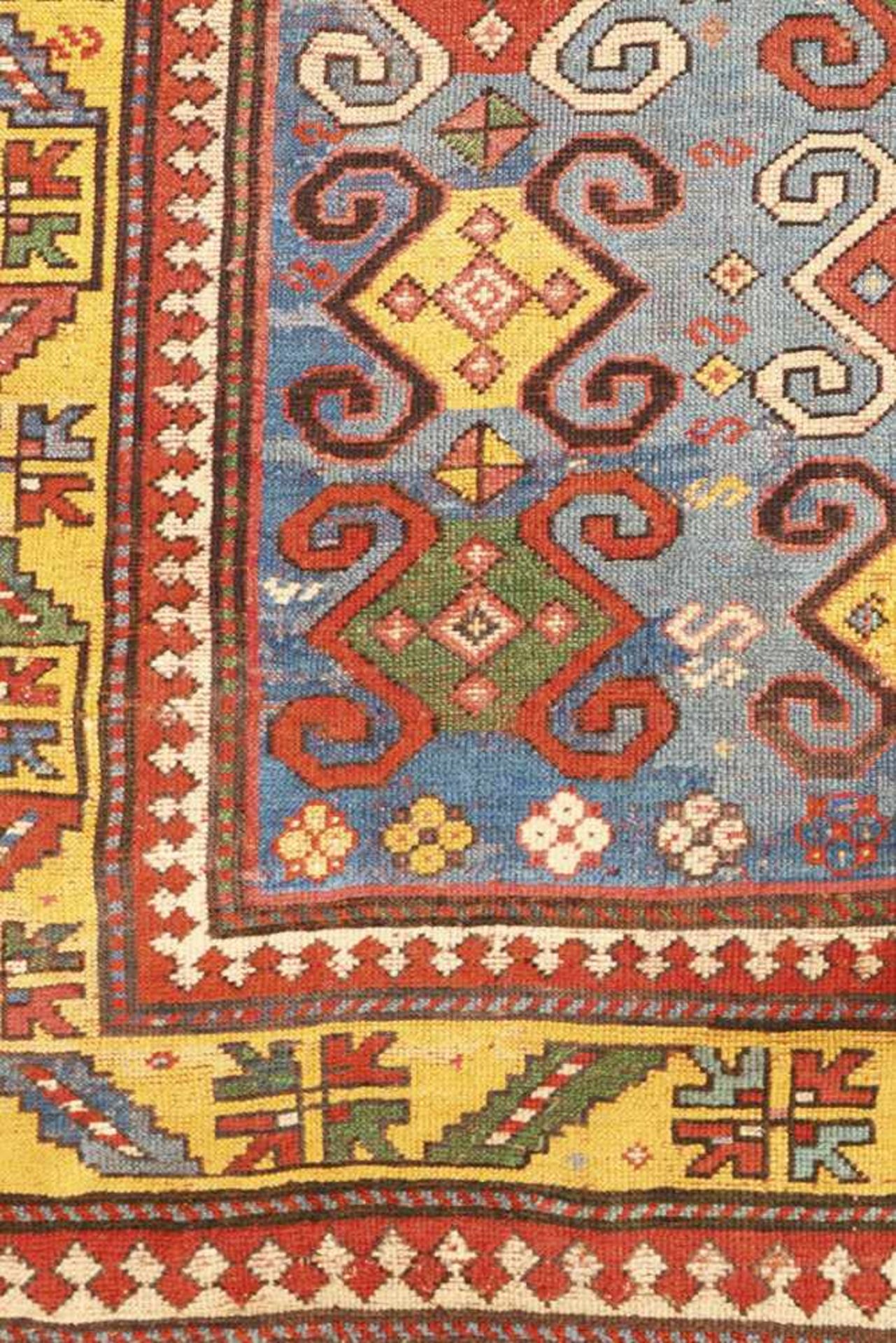 Carpet Kazak about 1890Carpet Kazak, Caucasus around 1890. Wool / wool. 200 x 162 cm.Caucasus - Bild 2 aus 4