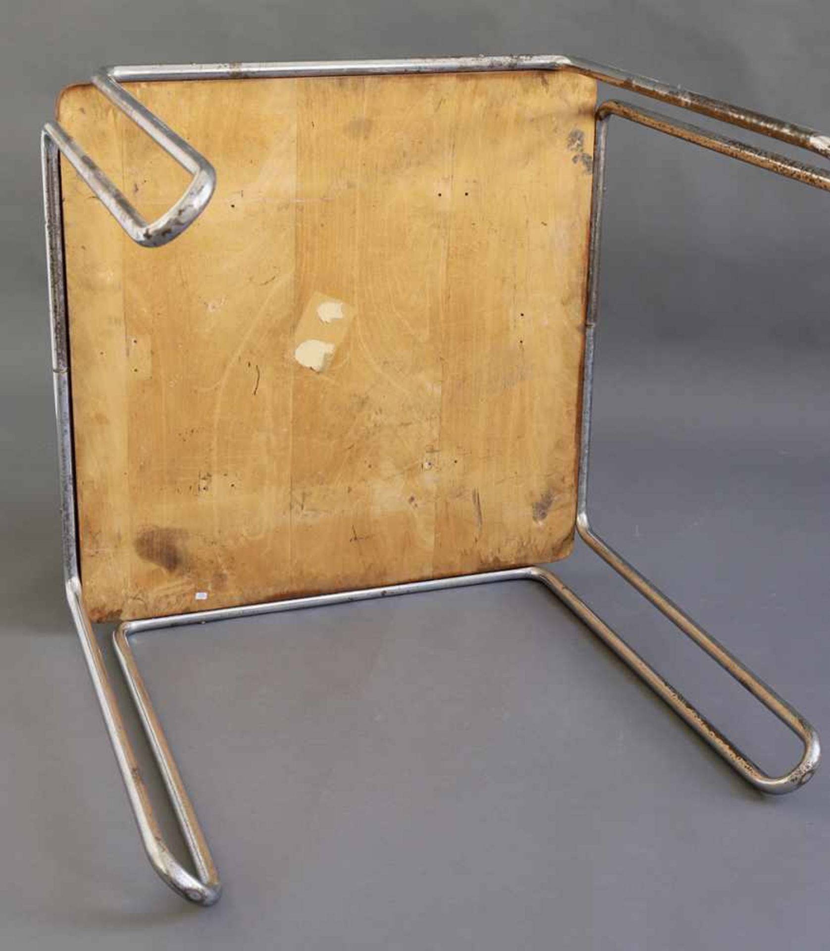 Marcel BreuerMarcel Breuer Table Model B10 1930sTable model B10. Designed in 1927, manufactured in - Bild 2 aus 2