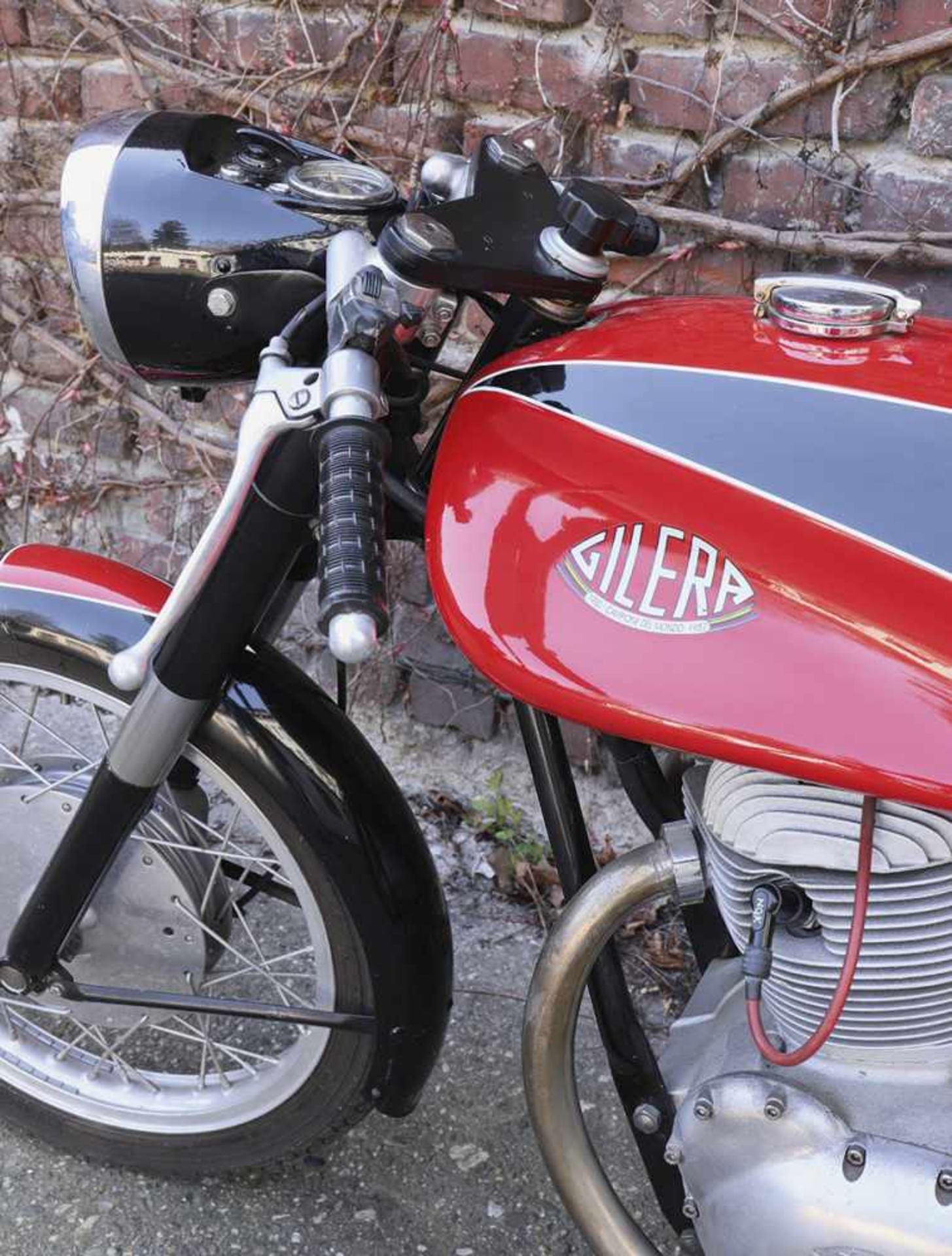 Gilera, Ancore / MilanoGilera Oldtimer Motorcycle Racing B 300Gilera racing machine based on a - Bild 2 aus 5