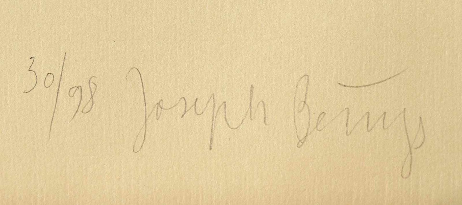 Joseph Beuys*, (1921-1986) - Image 5 of 5