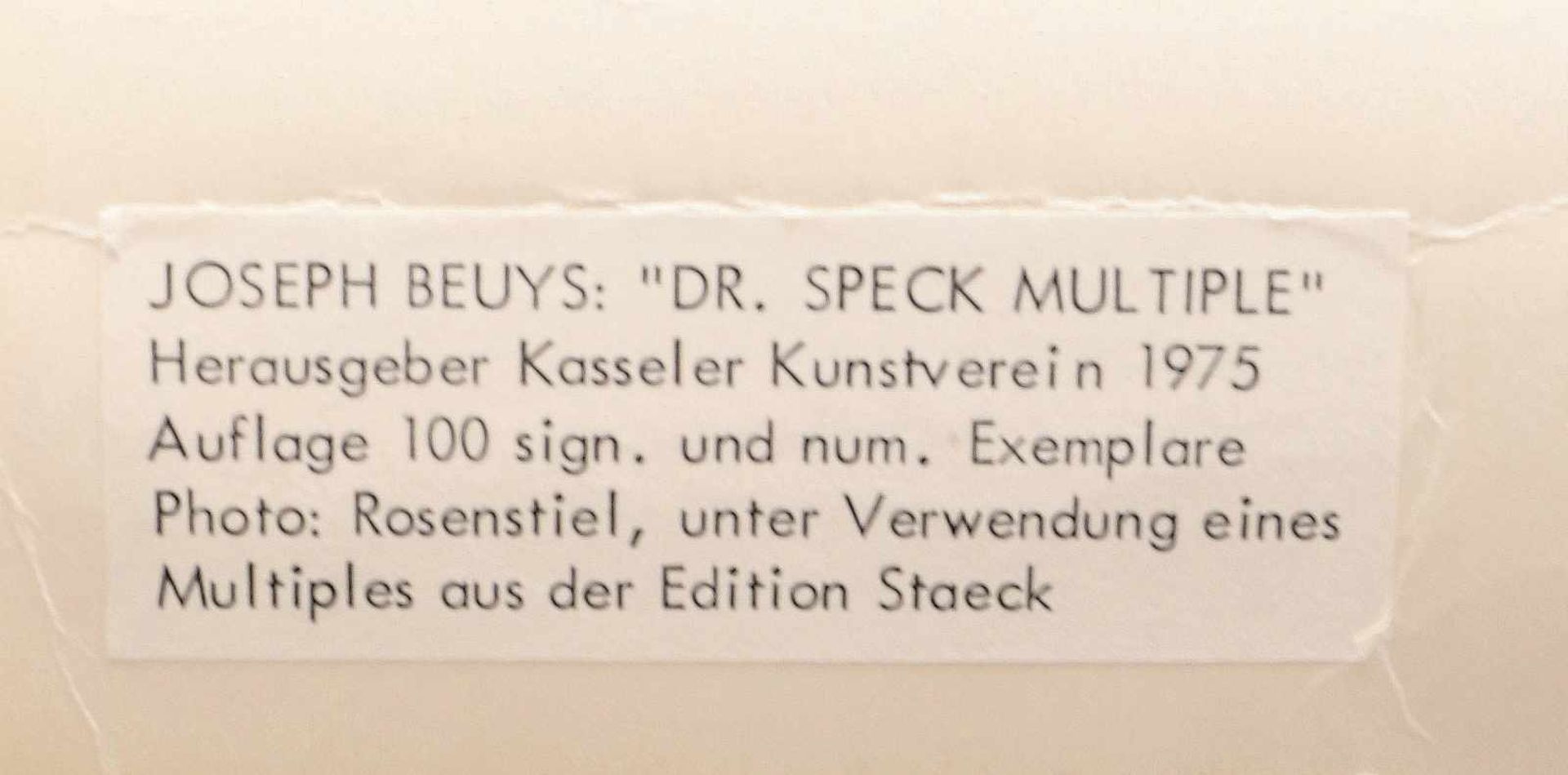 Joseph Beuys*, (1921-1986) - Image 2 of 3