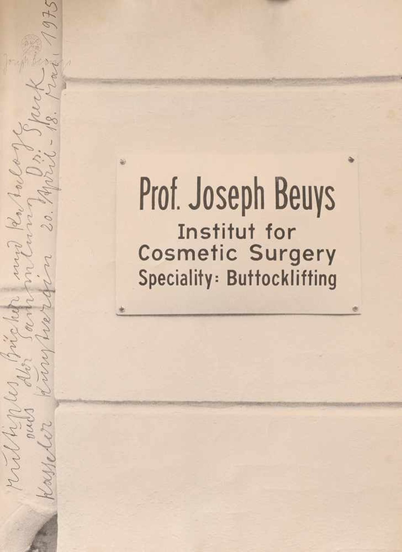 Joseph Beuys*, (1921-1986)