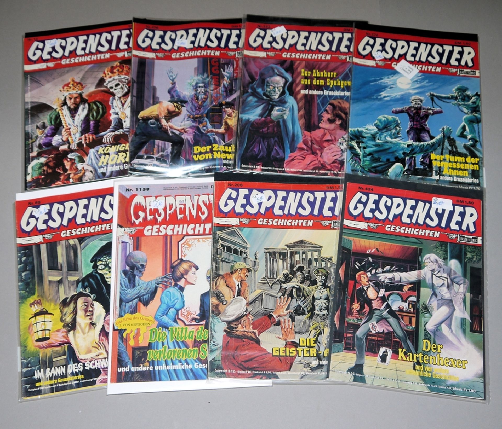 Gespenster-Geschichten, Bastei Vlg., 58 Hefte, 1970er Jahre, Z 1-2 - Bild 3 aus 4