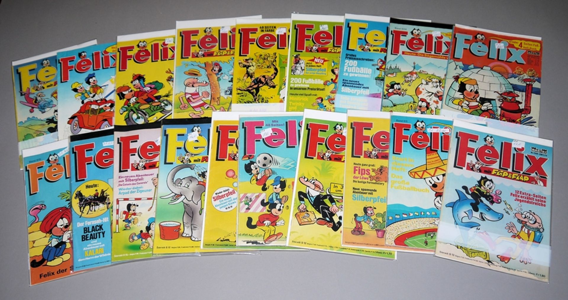 Felix, Bastei Verlag, 27 Hefte zwischen Ausgabe Nr. 800-1100, Z 1-2