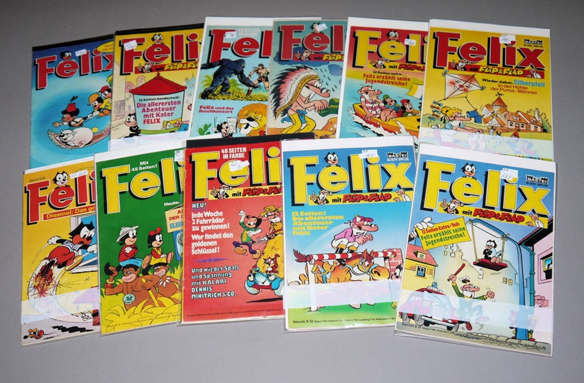 Felix, Bastei Verlag, 27 Hefte zwischen Ausgabe Nr. 800-1100, Z 1-2 - Bild 2 aus 2