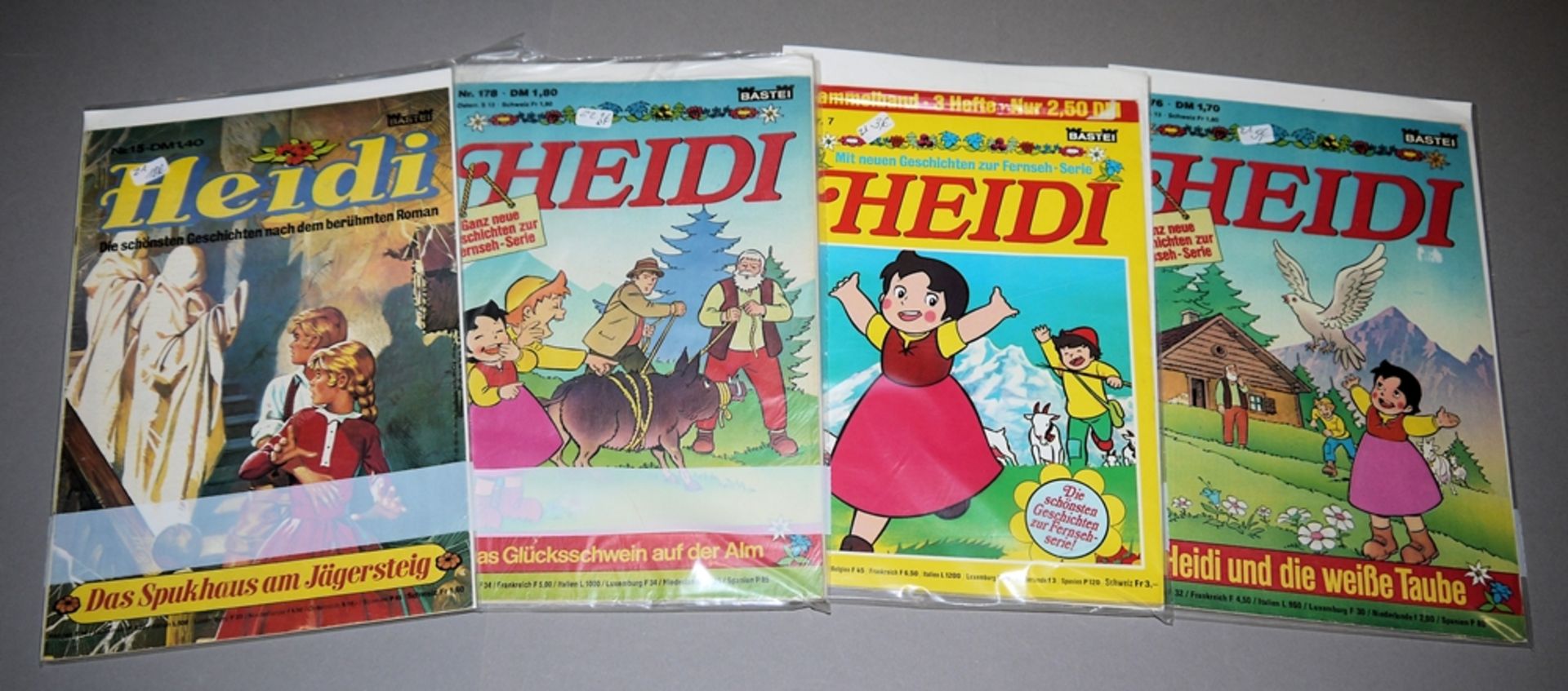 Heidi, Bastei Vlg., 54 Hefte, 1977-81, Z 1-2 - Bild 4 aus 4