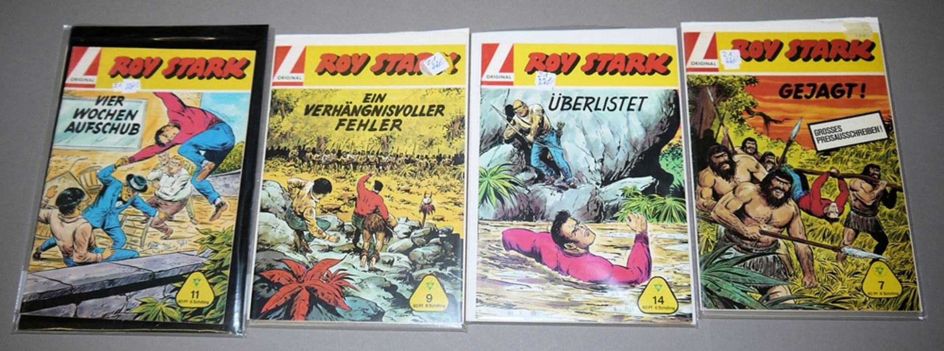 ROY STARK, Lehning Verlag, 11 Hefte, 1967-68, Z 1-2 - Bild 2 aus 2