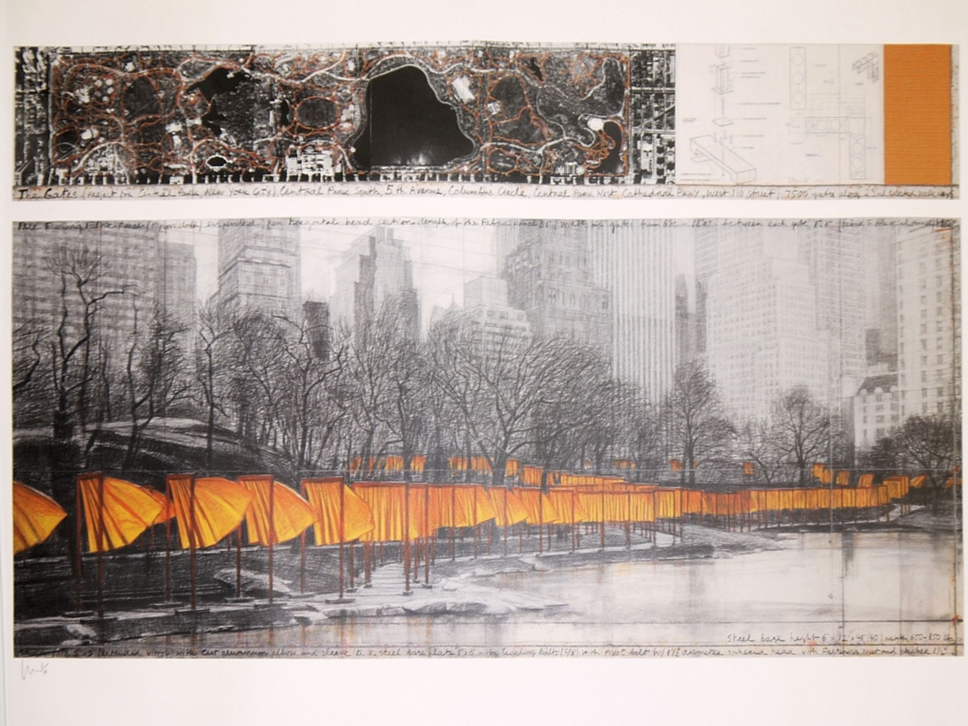 Christo & Jeanne-Claude, 10 Plakate, 9x signiert, Für Selbstbesichtiger!<