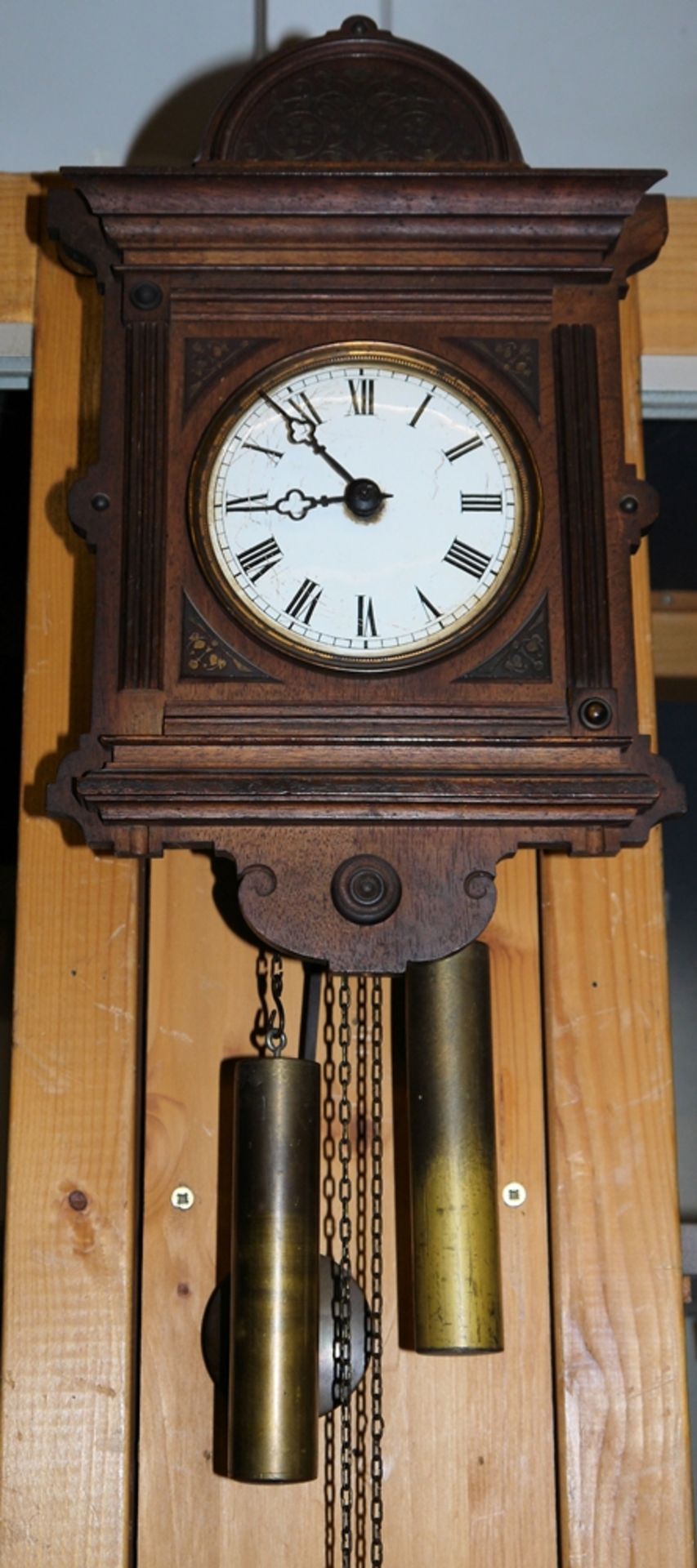 Schwarzwälder Schottenuhr von Lorenz Furtwängler um 1880<b