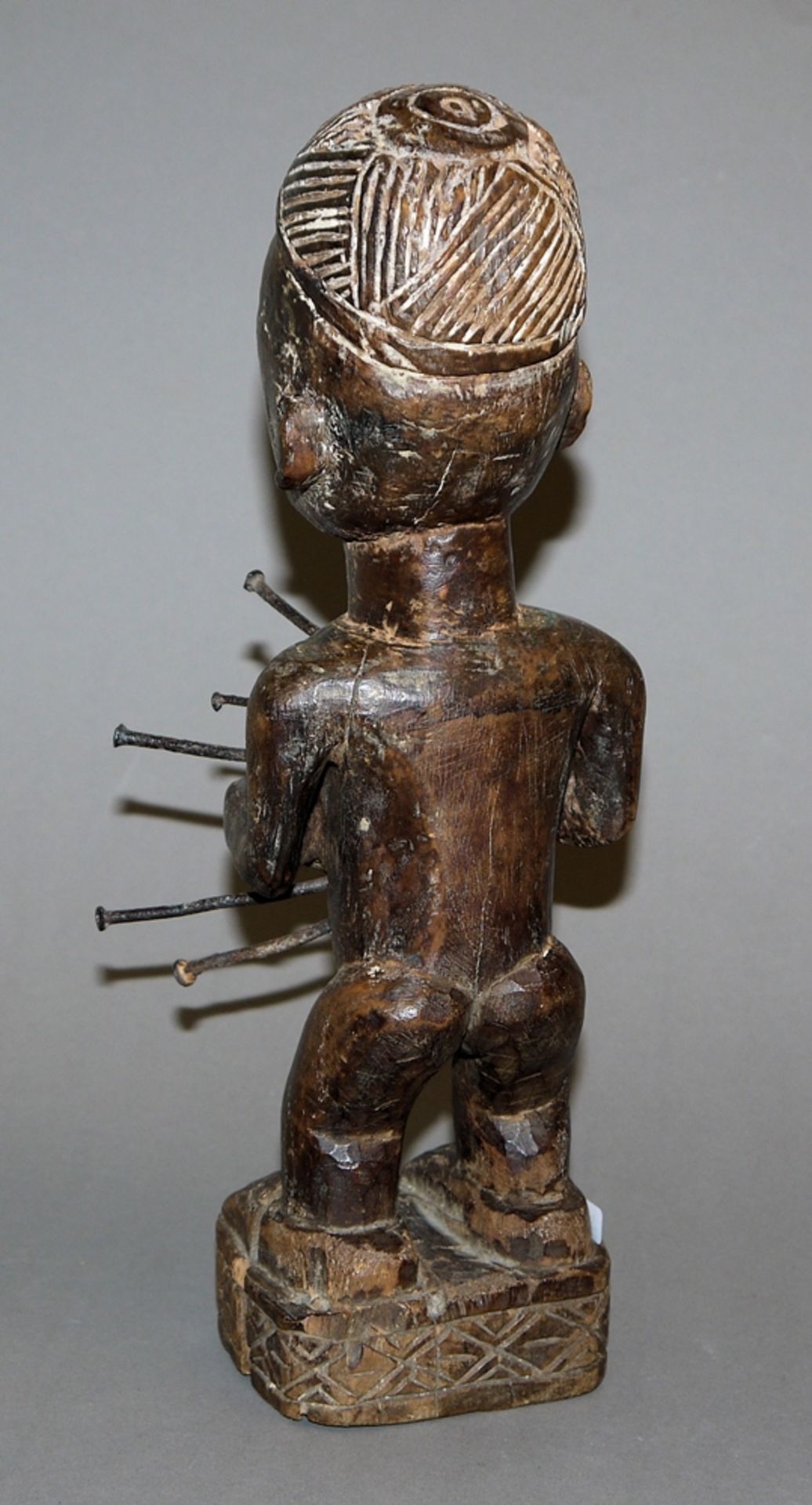 Nkisi, Kraftfigur der Yombe, Dem. Rep. Kongo - Image 2 of 2