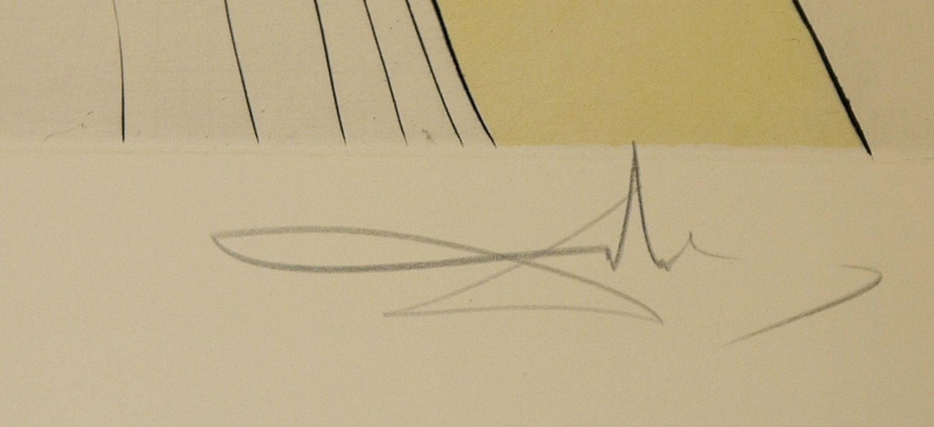 Salvador Dalí, „Dieu, le Temps, l'Espace et le Pape“, signierte Farbradierung in Einband<br - Image 2 of 2