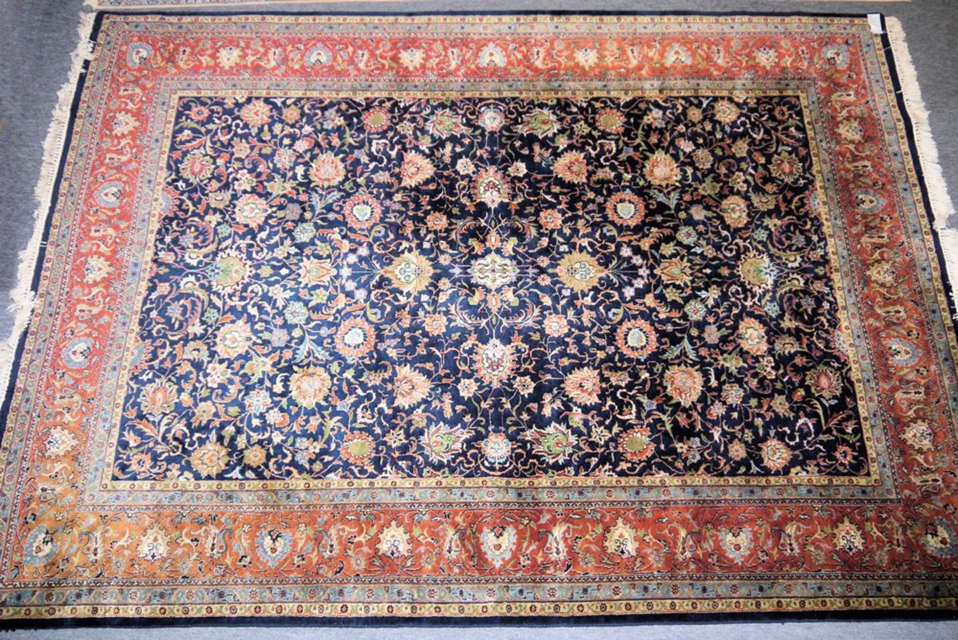 Orientteppich Keshan, Persien, ca. 40-50 Jahre alt