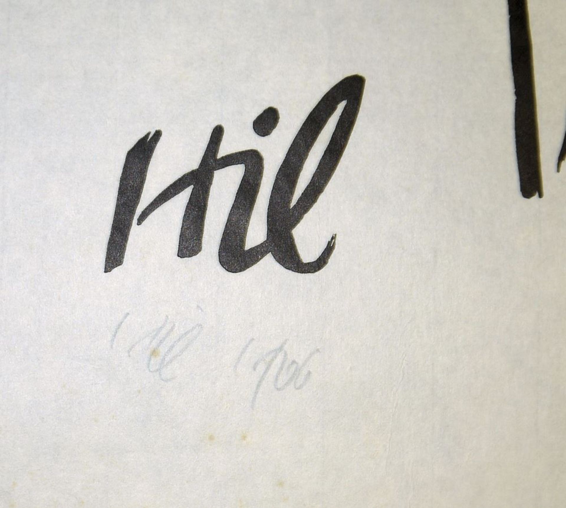 Wolf Hildebrandt ( HIL ) , 3 sign. Farbgraphiken, 1960/70-er Jahre - Bild 2 aus 5