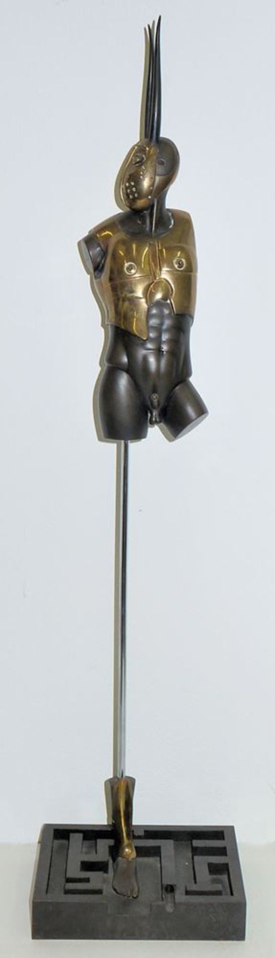 Paul Wunderlich, "Minotauros", Bronzeplastik von 1977