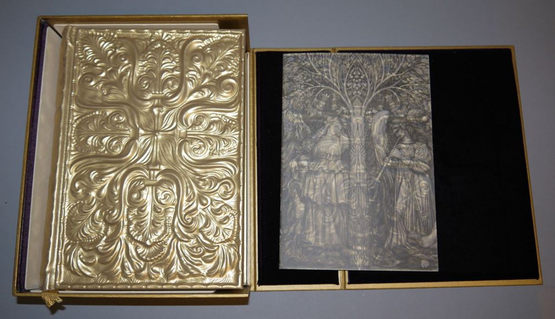 Ernst Fuchs, Die Bibel, im Goldeinband und Kassette, 1996