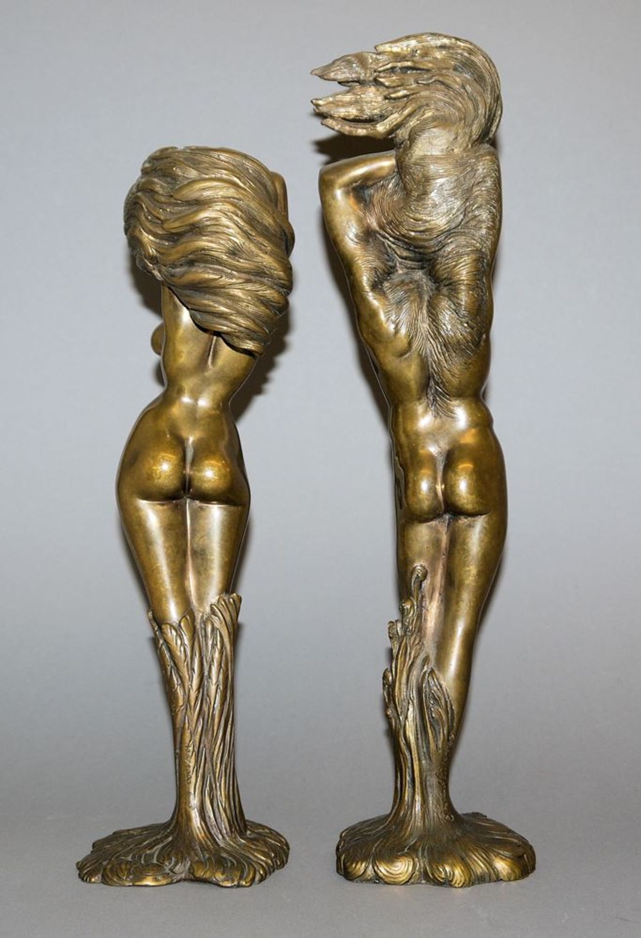 Ernst Fuchs, Daphne & Apoll, Bronze, 1983 mit Zertifikat - Image 2 of 3
