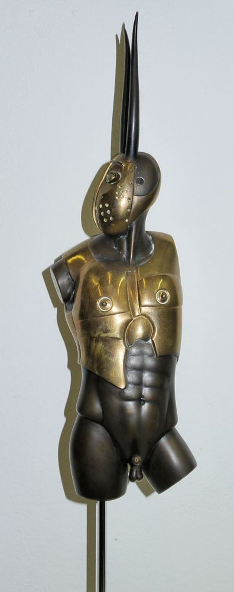 Paul Wunderlich, "Minotauros", Bronzeplastik von 1977 - Bild 3 aus 3