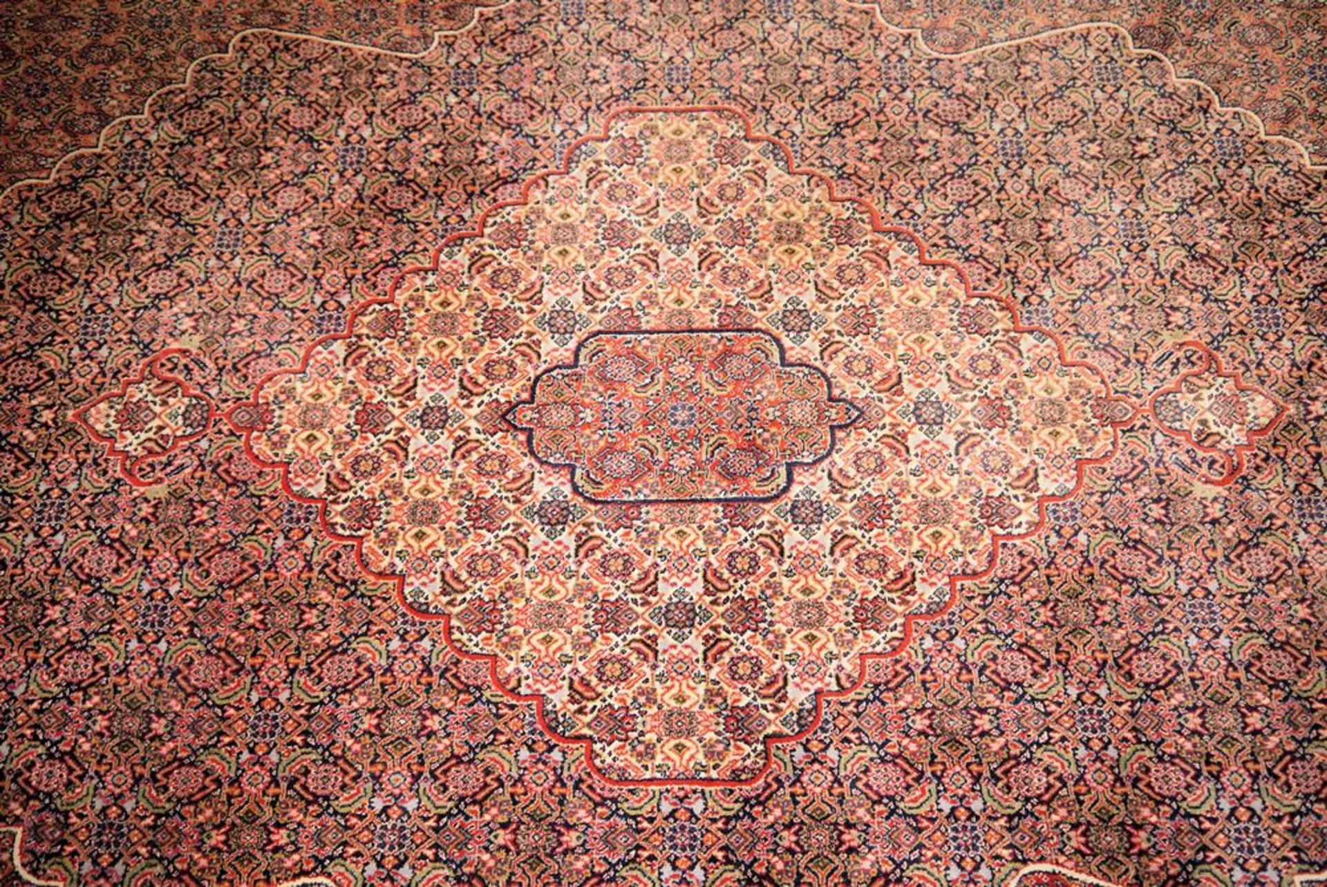 Großer Orientteppich Sahrab, Persien, ca. 30 Jahre alt - Bild 3 aus 5