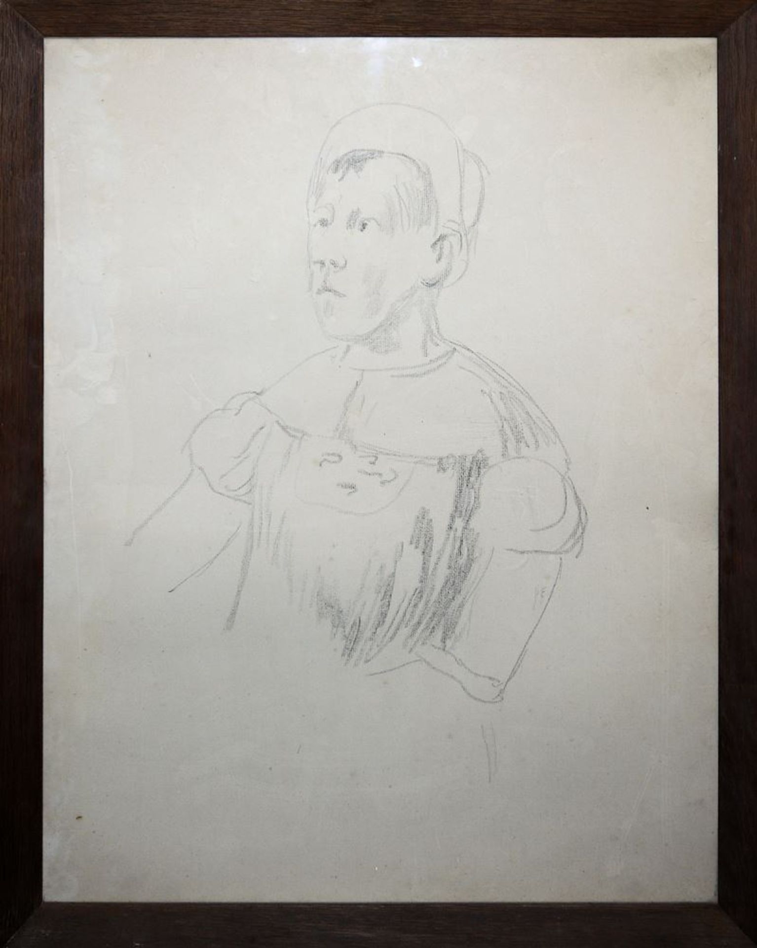 Max Gubler, Portrait einer Ordensschwester, Ölgemälde & Portrait einer jungen F - Image 2 of 2