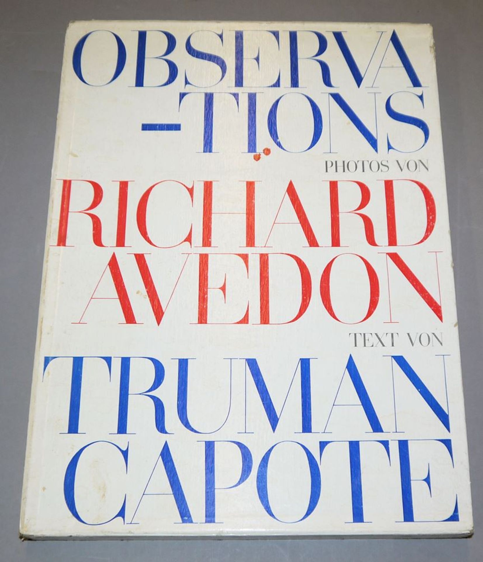 Richard Avedon, "Observations", Photos, Text von Truman Capote, 1959 - "a colla