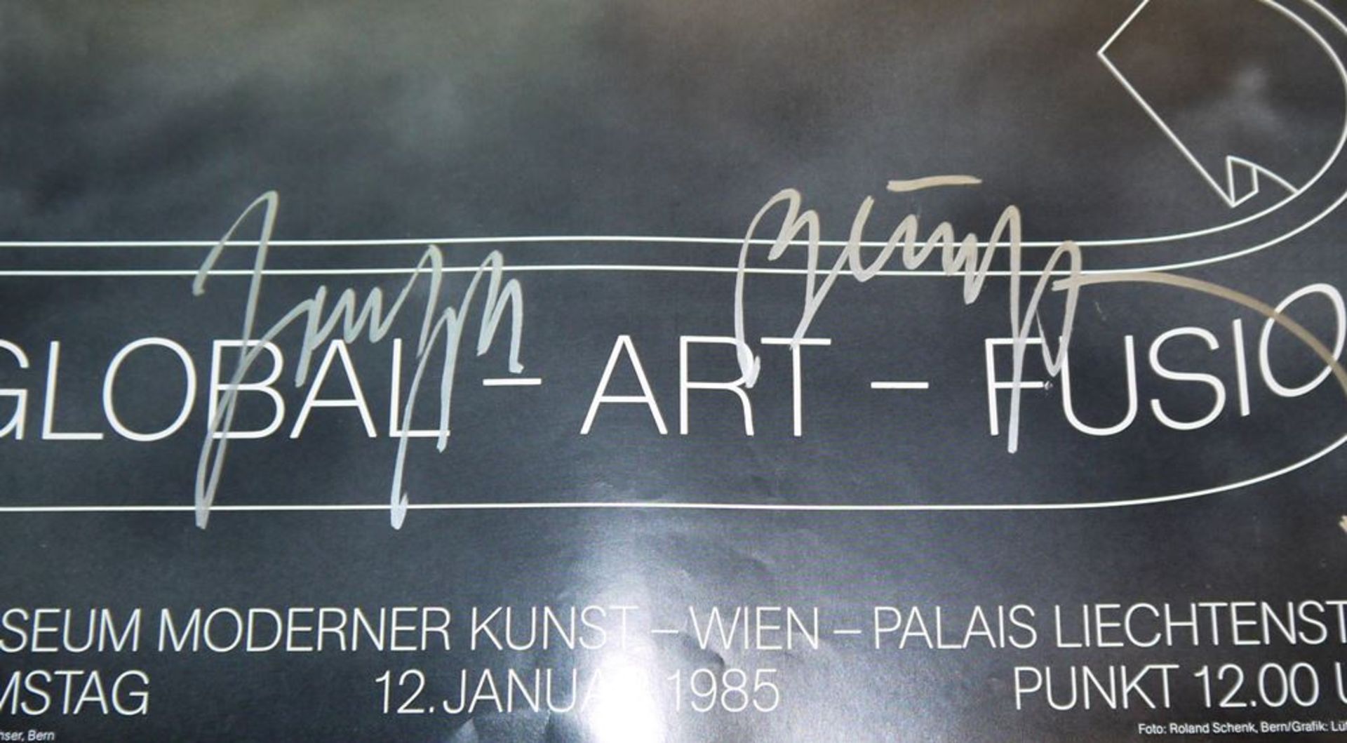 Joseph Beuys, 3 Tonnen Edition, PVC-Siebdruck & sign. Plakat, o. Rahmen - Image 2 of 3