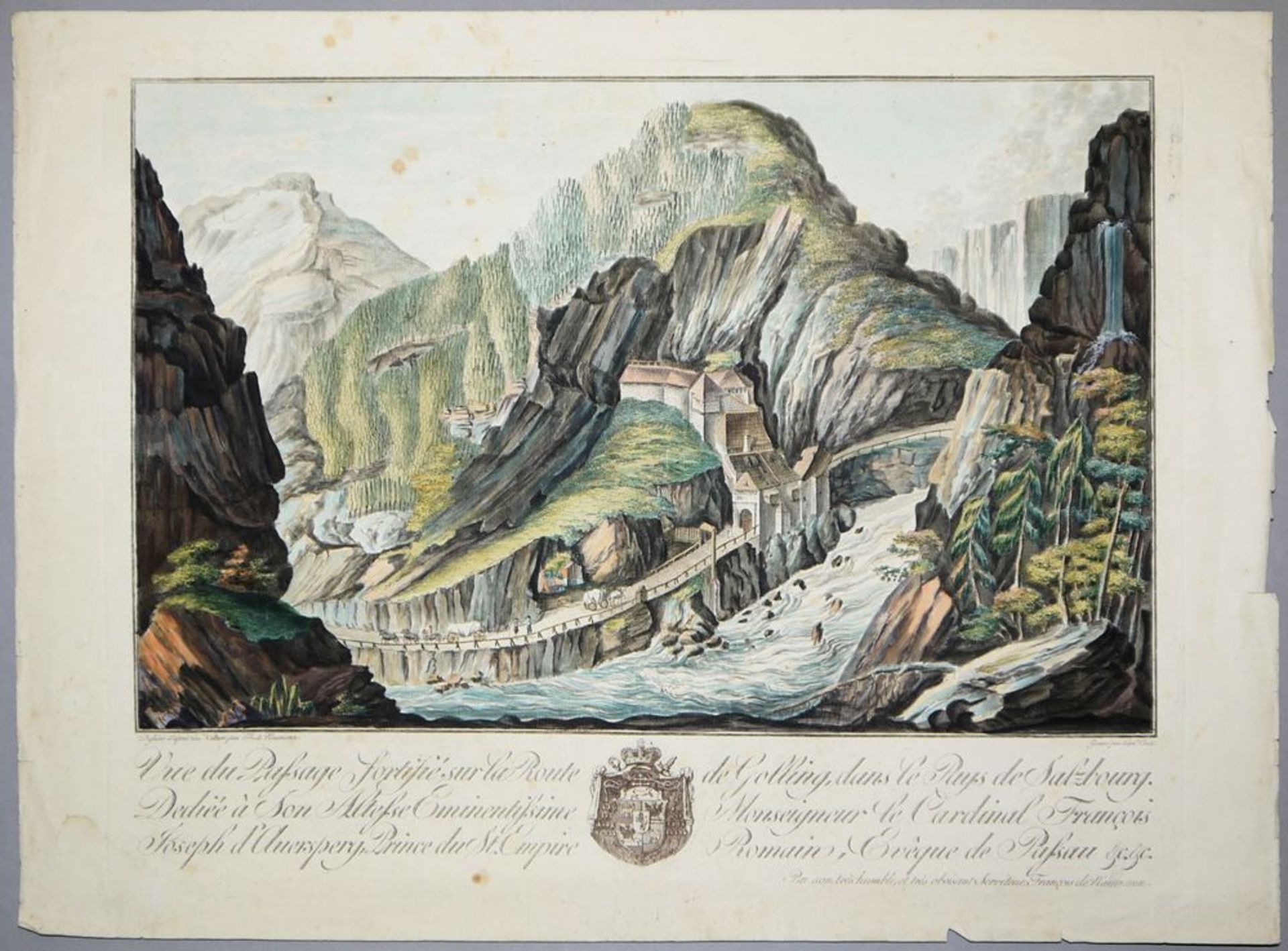 August Franz Heinrich von Naumann, 5 reich altkolorierte Radierungen "Sammlung - Image 3 of 6