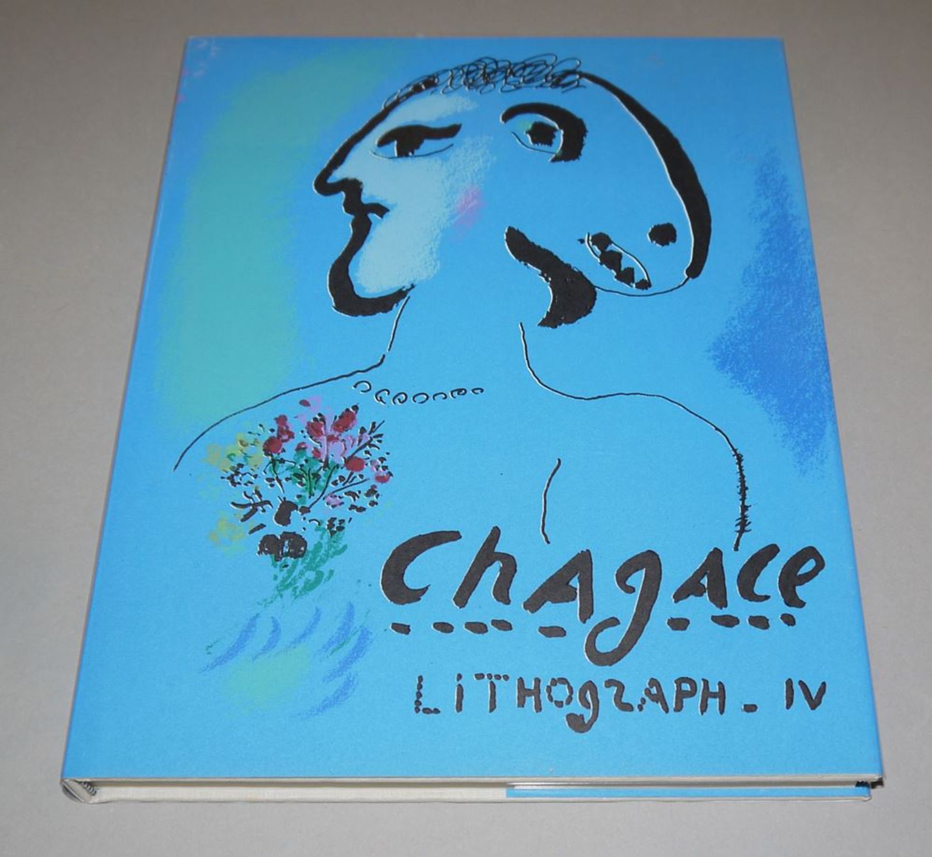 Marc Chagall, "Lithograph IV, 1969-1973", Wvz von 1974 mit den 2 Farblithograph