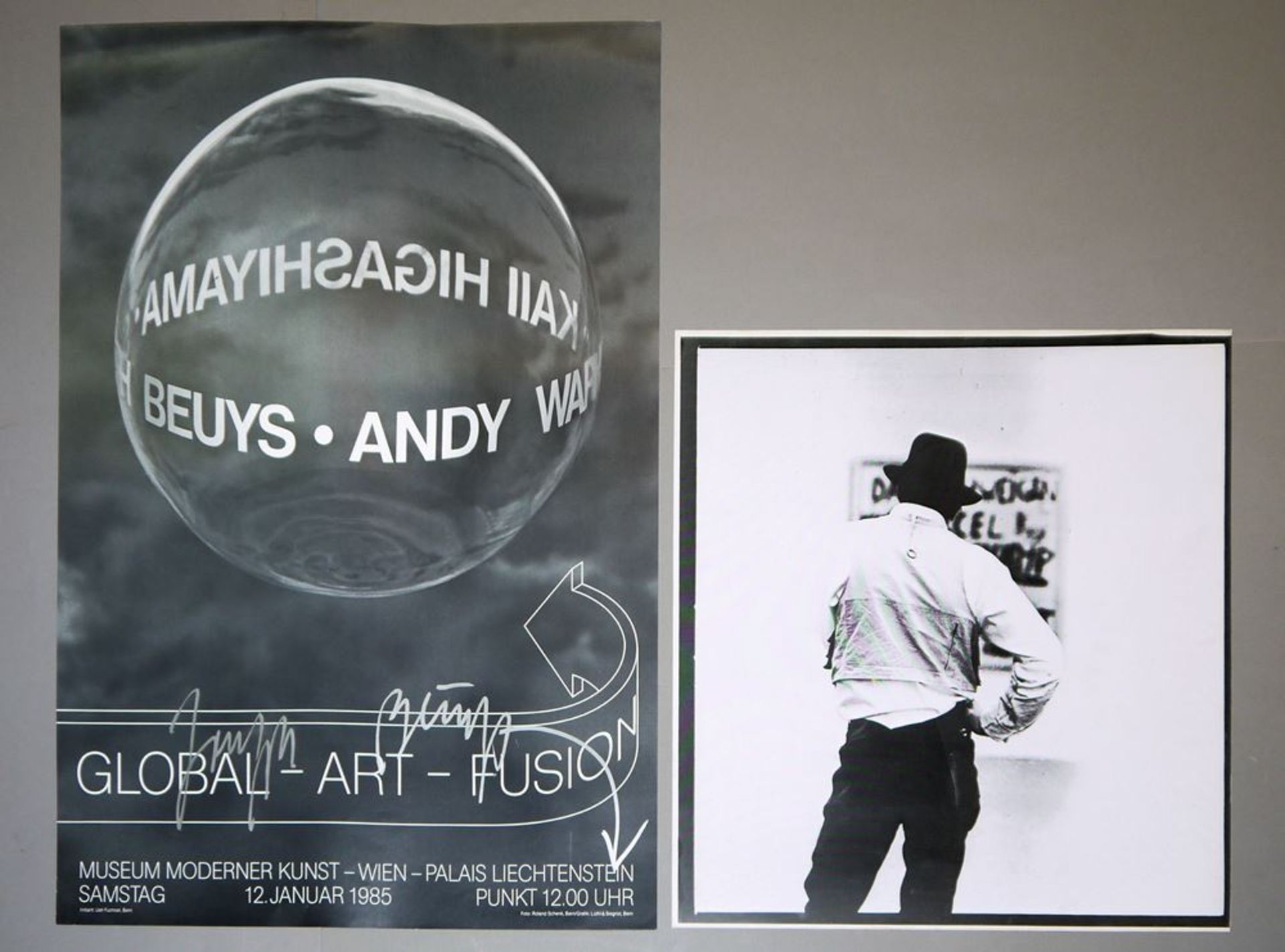 Joseph Beuys, 3 Tonnen Edition, PVC-Siebdruck & sign. Plakat, o. Rahmen