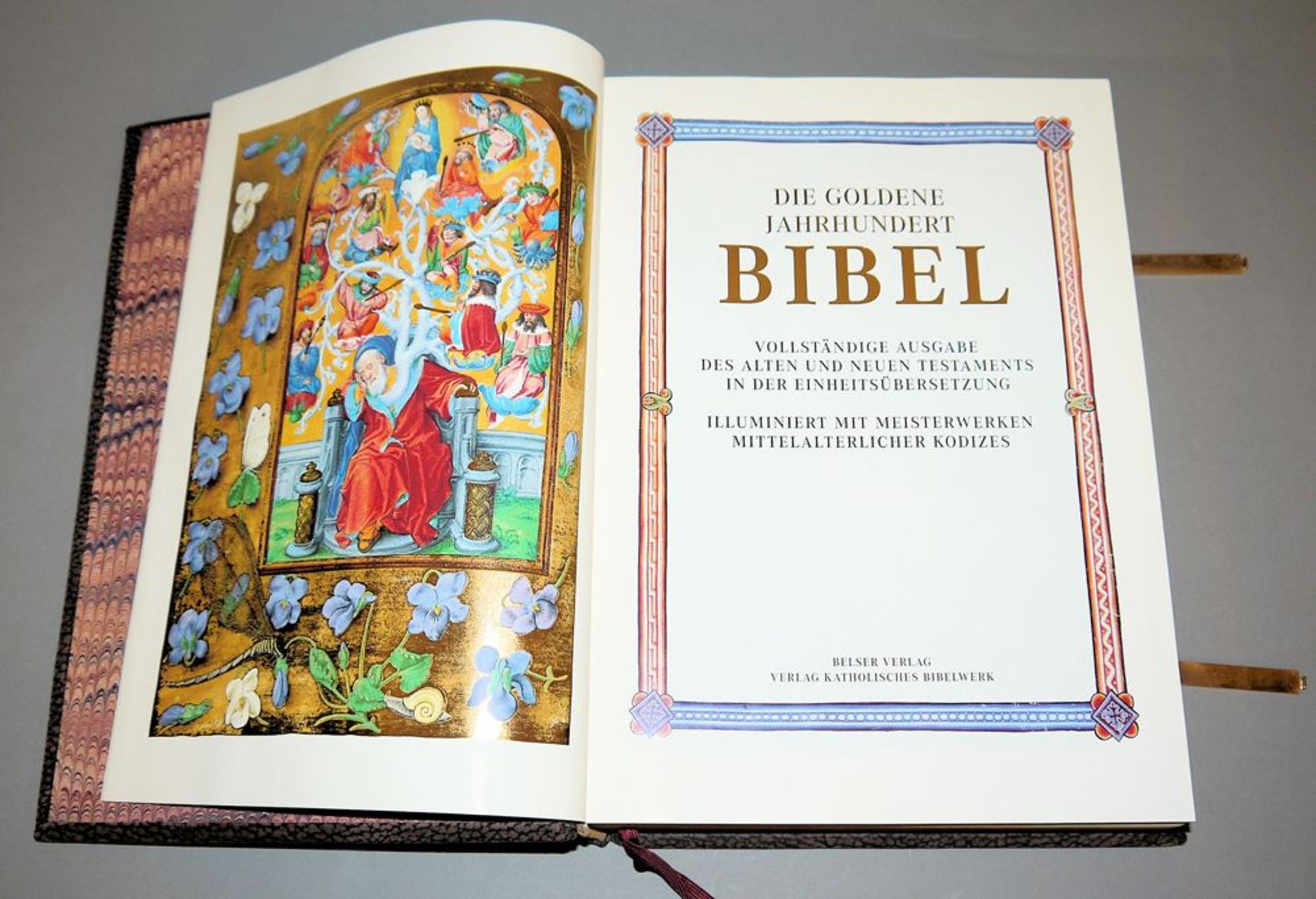 Die Goldene Jahrhundert-Bibel - Vollständige Ausgabe des Alten und Neuen Testam - Bild 2 aus 2